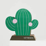Vetreska Cat Kitten Scratcher Tree Cat Climbing Scratching Board Gym Cactus V610-VET-SC-CA