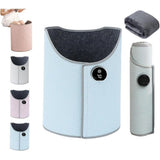 New Under Desk Leg Warmer, Portable Foot Heater Under Desk with 5 Heat Settings, Fast Warming V1366-AZ2-W-11428