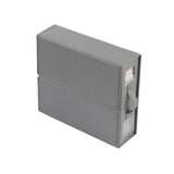 Grey Foldable Oxford Fabric Storage Box with Clear Window Large Capacity Organizer for Bedding, V888-ELOSUNG40646