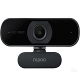 RAPOO C260 Webcam FHD 1080P/HD720P, USB 2.0 Compatible Win7/8/10, Mac OS X 10.6 or above, Chrome OS V177-L-VIRP-C260