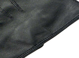 Dents Mens Sandhurst Three-Point Leather Unlined Officers Gloves in Black - 7.5 V563-5-1027-BLACK-7_5