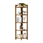 GOMINIMO Bamboo Corner Shelf 5 Tier V227-3720402116991