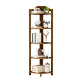 GOMINIMO Bamboo Corner Shelf 5 Tier V227-3720402116991