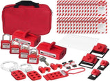 Electrical Lockout Tagout Kit, 47 PCS Safety Loto Kit Includes Padlocks, Hasps, Tags, Nylon Ties, V952-AQSJTZ47JBDGWLU0XV0