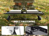 Tow Behind Dethatcher, 1219mm Tow Dethatcher with 24 Spring Steel Tines, Lawn Dethatcher Rake for V952-QXSCJ48QYGLJ9DV44V0