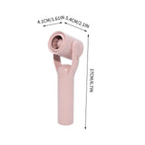 Portable Handheld Fan, Microphone Shape Design, USB Rechargeable High-Speed, Pink V1369-AZ3-W-10476