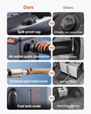Diesel Heater, 8KW, DC 12V/24V, All in One Portable Diesel Air Heater with Bluetooth APP Control, V952-PPKCYJRQ25N1TOP0F001V3