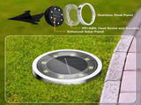 Solar Ground Lights,16 Pack Solar Lights Outdoor Waterproof, Solar Garden Lights Landscape Lighting V1258-DP02-WO-742
