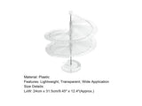 Gel Polish Display Stand Smooth Edge Reusable-Transparent V1263-JX-833