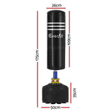 Everfit Boxing Punching Bag Stand 175CM Home Gym Training BOXING-A-STAND-175CM-AB