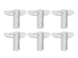 50Pcs Mobile Scaffolding Joint Connecter Point Bar Galvanized Scaffolding Locating Connecting Rod V1294-YM0703-3114230043311