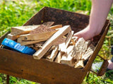 Hickory Wood Chips for BBQ and Grilling, Perfect for Home Use, Adds Rich Smoky Flavor, 1 Bag V1192-AZ-W-32548