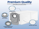 25 Packs Disposable Dust Bags for Roborock QV35A/ S5V, Saros 10R/10/Z70, S8 MaxV/Max Ultra, V1258-DP02-F-790