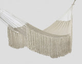 Ivory Cascade, hand woven rope Authentic Mexican Hammock V97-CTKIVORY