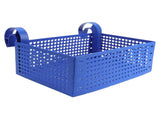 Pool Hanging Storage Basket Adjustable Support Rods Removable Toy Basket for Above Ground Swimming V1294-YM0901-3111230141511