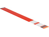 Driveway Markers, 50Pcs 152cm Long 7.87mm Dia, Hi-Visibility Driveway Reflectors with 12 in Steel V952-CDBG60INCHCS882WP001V0