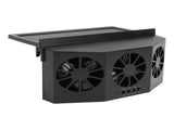 Car Exhaust Fan Solar Powered 3 Fans Ventilation Cooling Odor and Humidity Removal Auto Ventilator V1294-YM0901-3113240151012
