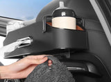 New car headrest Rear seat Multifunctional Storage partition Design, with Cup Holder, Tissue V1192-AZ-W-0441