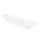 Retractable Bathtub Storage Rack Bath Toy Organizer Storage Basket Bathroom Supplies V1294-YM0901-3117200171011