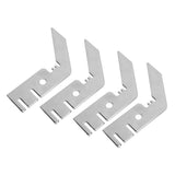 8PCS 3 Inch Double Crossbar Hanger Iron Wedding Valance Hanger for Pipe and Drape Backdrop Stand V1294-YM0901-3114240098811