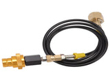 Soda Machine Hose Kit 1.5m Black Soda Hose with Gold Quick CO2 Tank Refill V1294-YM3113220267711-0421