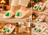Christmas Home Comfort Set with Flannel Throw Blanket 130x150cm, Plush Indoor Slippers AU 4-5 and V888-ELOSUNG54159