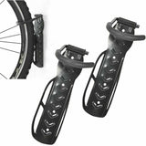 Wall Black, Mounted Bicycle Storage Rack Bike Wall Hanging Hook with Complete Accessories Garage and V1237-MS-626-491