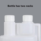 1000ml Plastic Twin Chamber Bottle 10Pcs Tamper Evident Cap V178-66960
