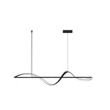 BAMDECOR A36 Modern LED Linear Chandeliers Pendant Lights with Dimmable LED and Adjustable Hanging V255-A36-L140