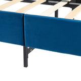 Velvet Blue Bed Frame – Double V264-BFS-206F-BLU-DL-1