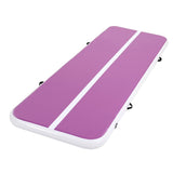 Everfit 3M Air Track Gymnastics Tumbling Exercise Yoga Mat W/ Pump Inflatable Purple ATM-3-1-01M-PU-AP