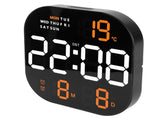 Digital Clock Large Screen LED USB 5V Remote Multifunctional Temperature Month Display Luminous V1294-YM0901-3115230114512