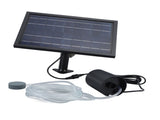 Solar Air Pump with 2 Bubble Stones with Hose 8W 10V 2400mAh ABS and Polysilicon Solar Oxygen Pump V1294-YM0706-3111230189611