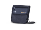 Flightmode RFID Neck Pouch - Charcoal V915-FB0007