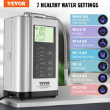 VEVOR Alkaline Water Ionizer Machine, pH 3.5-10.5 Alkaline Acidic Hydrogen Water Purifier, 7 Water V952-DJSJTS5B0000N66U0V3