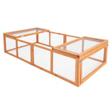 Paw Mate Chicken Coop Rabbit Hutch Extension Run 180 x 90 x 48cm Runey V274-PET-RR4R