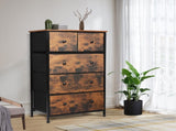 Levede Storage Cabinet Tower Chest 300 Pcs CH1098-5-BR_NZ