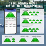 Tennis Ball Machine Automatic Portable Ball Launcher Training Practice V952-WQFQJYX08JJKK5U4SV3