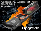 15m Waterproof Phone Case for Diving & Surfing - 1 Hour Underwater Shooting, Dual Seal, Zinc Alloy V1232-FSSJK003