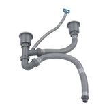 Kitchen Sink Double Hose Drain Kit Quick Draining Expandable Multiple Deodorants Universal Drain Kit V1294-YM0523-3112220028111