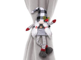 Xmas Curtain Tieback Decoration Cute Doll Buckle Holder Polyester Fiber Multipurpose Holiday V1294-YM0901-3115240101712