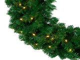 Christabelle 61cm Chadwick Christmas Wreath with LED Lights Front Door Decoration Ornament OPCG61
