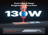 130W CO2 Laser Engraver, 1400 x 900 mm, CO2 Laser Engraver Cutter Machine with Water Chiller, 2 Way V952-EYHTJGDKJLDSNZ4E3001V3