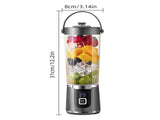 Portable Blender, Cordless Personal Smoothie Blender with USB Rechargeable & 10 Blades, Compact Mini V1192-AZ-W-9186