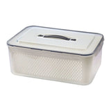 4-Pack Storage Containers, with Lids with Strainer, BPA-Free, Dishwasher Safe, Keep Berry V1366-AZ2-W-23175