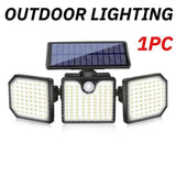 230 LED Solar Lights Outdoor 260LM Waterproof Motion Sensor Security Wall Lamp V63-843001