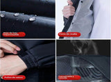 Rain Suit Electric Bike and Motorcycle with Reflectors, Full Protection Waterproof Cycling Gear V1366-AZ2-W-03091