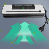 Automatic Vacuum Sealer Machine for Food Preservation with Dry and Wet Modes Household Plastic V1192-AZ-W-24145