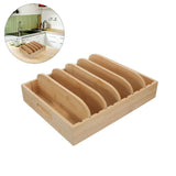 Cabinet Organizer with Adjustable Dividers and Spacious Compartments for Efficient Kitchen Storage V1366-AZ2-W-17235