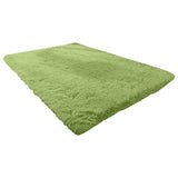 1X Grass Green Stylish Soft Shaggy Velvet for Living Room/Bedroom Children Area Rugs V1366-AZ2-W-20651